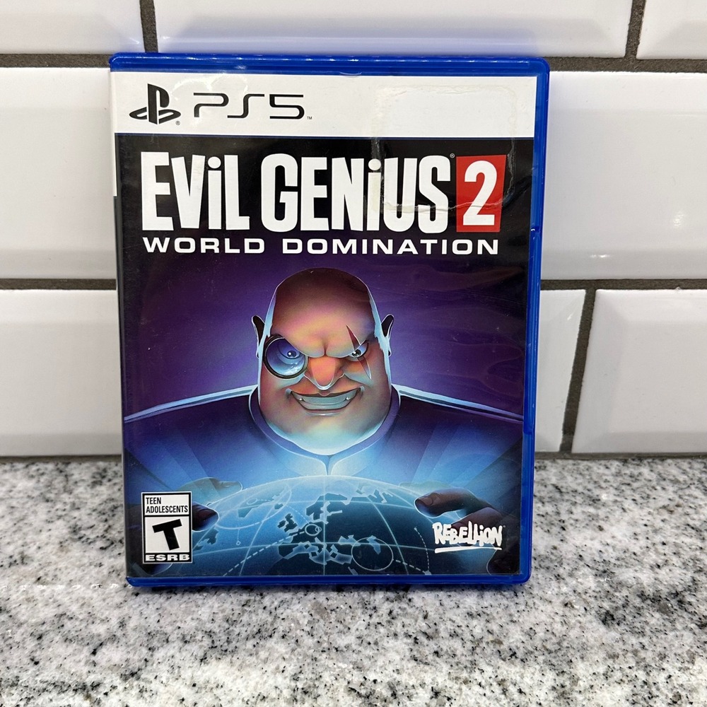 Rebellion PS5 Evil Genius 2 World Domination Strategy Simulation Game SOS01612